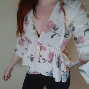 Floral blouse
